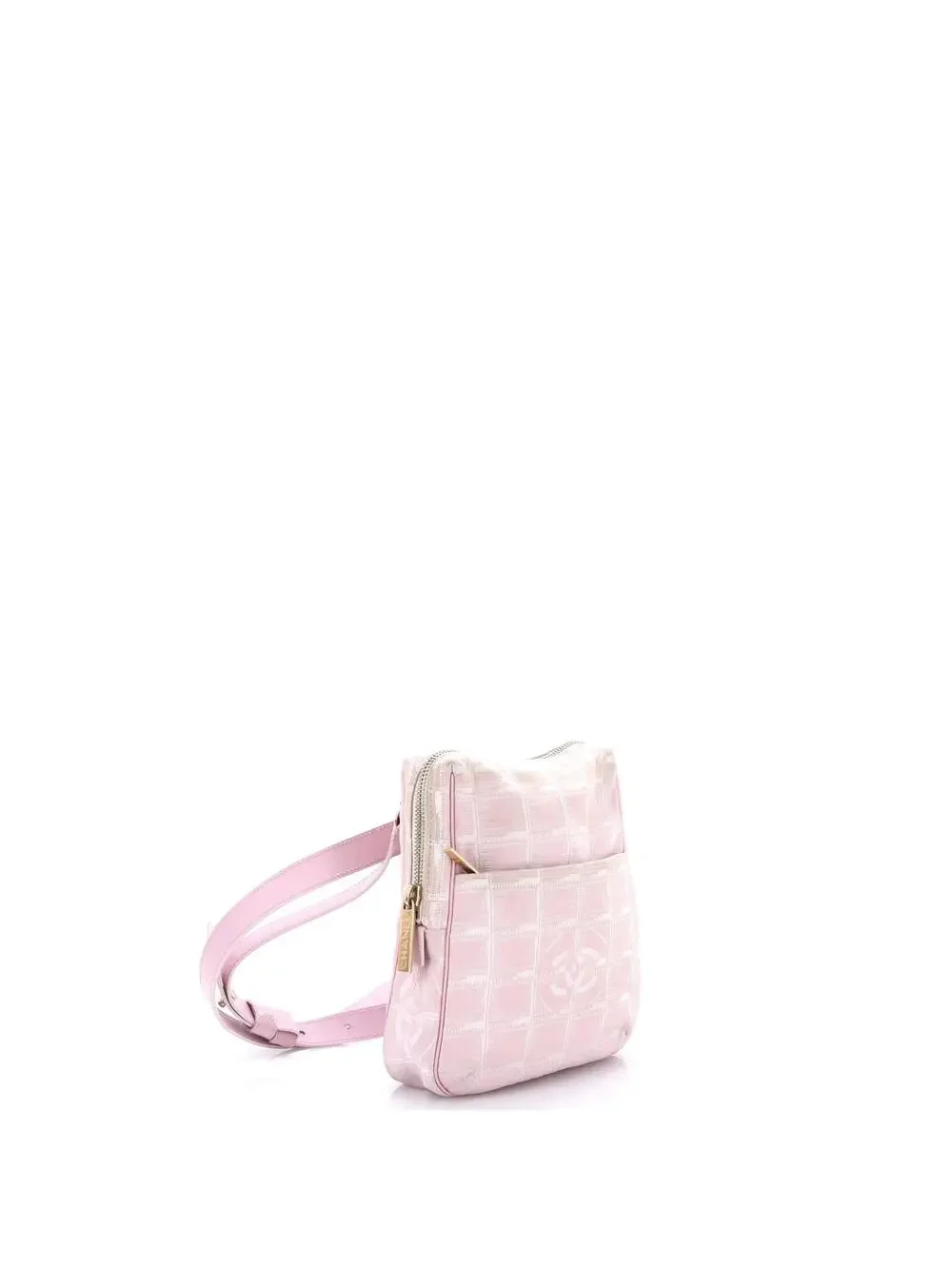 Chanel Travel Line Crossbody Bag Nylon #322144C39B